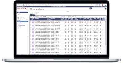 Trace - maintain and analyse configuration data of installed base - VariSuite